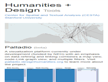 Tablet Screenshot of designhumanities.org